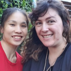 Me and Tash Bettridge