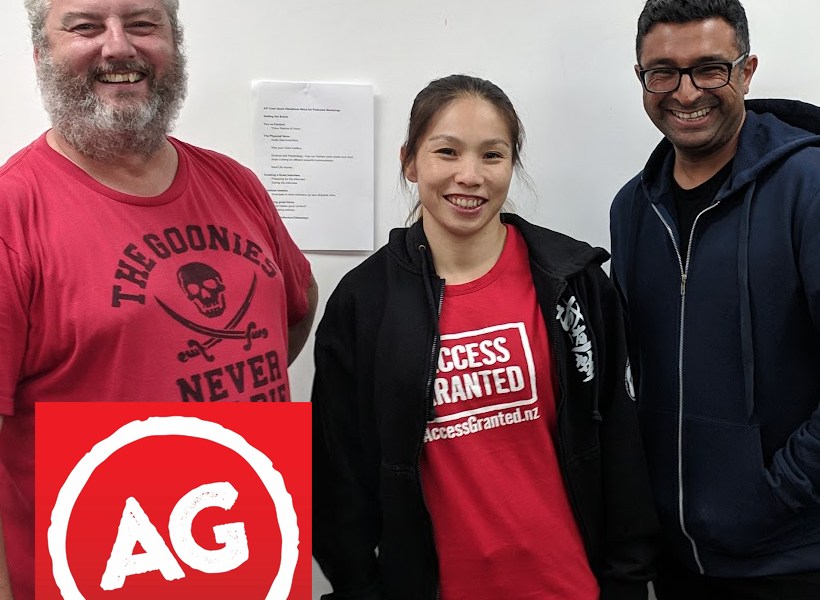 Mike, Viv & Raj of Access Granted