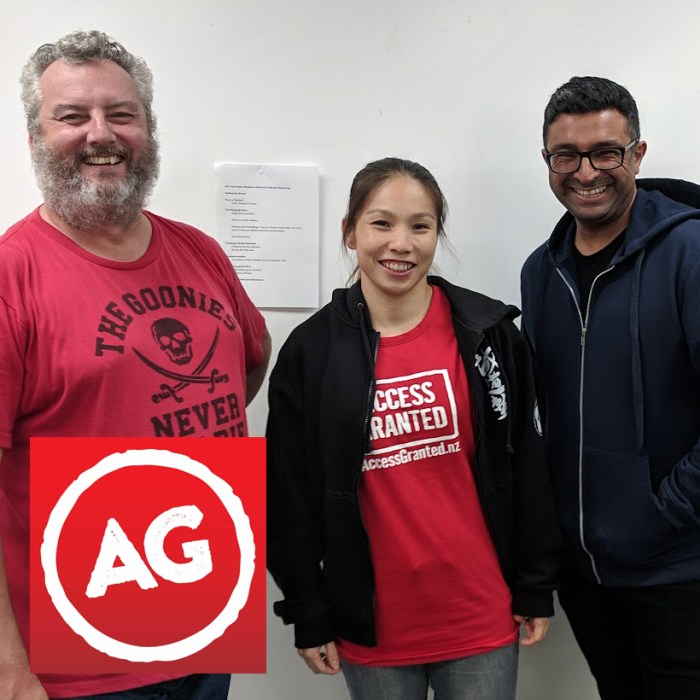 Mike, Viv & Raj of Access Granted