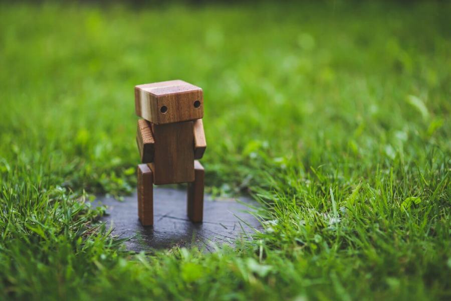 wee wooden robot